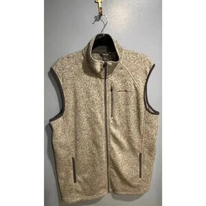 Eddie Bauer Sweater Fleece Vest - Men's Size Large